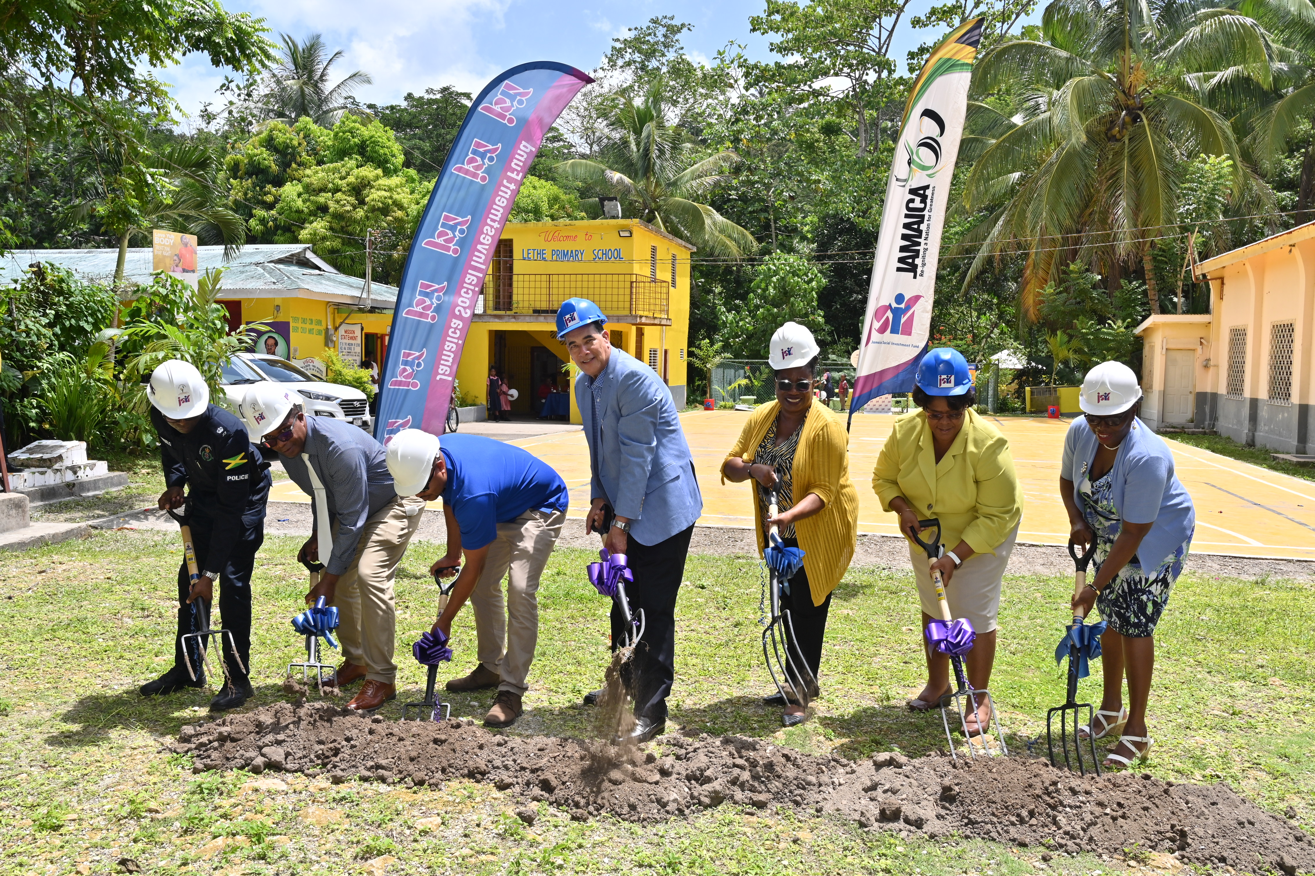 JSIF through its Integrated Community Development Project – Phase 2 (ICDP II), is providing $12.3 million to rehabilitate the sanitation block at the Lethe Primary & Infant School.