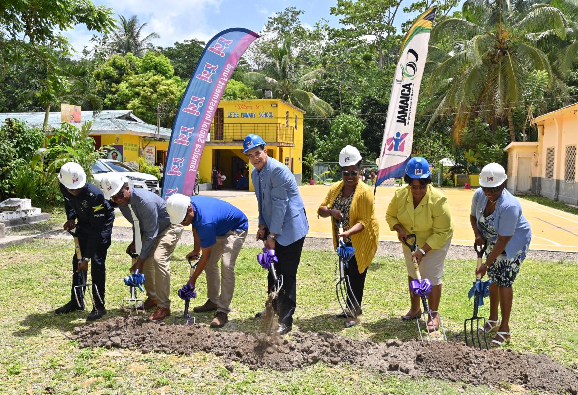 JSIF through its Integrated Community Development Project – Phase 2 (ICDP II), is providing $12.3 million to rehabilitate the sanitation block at the Lethe Primary & Infant School.